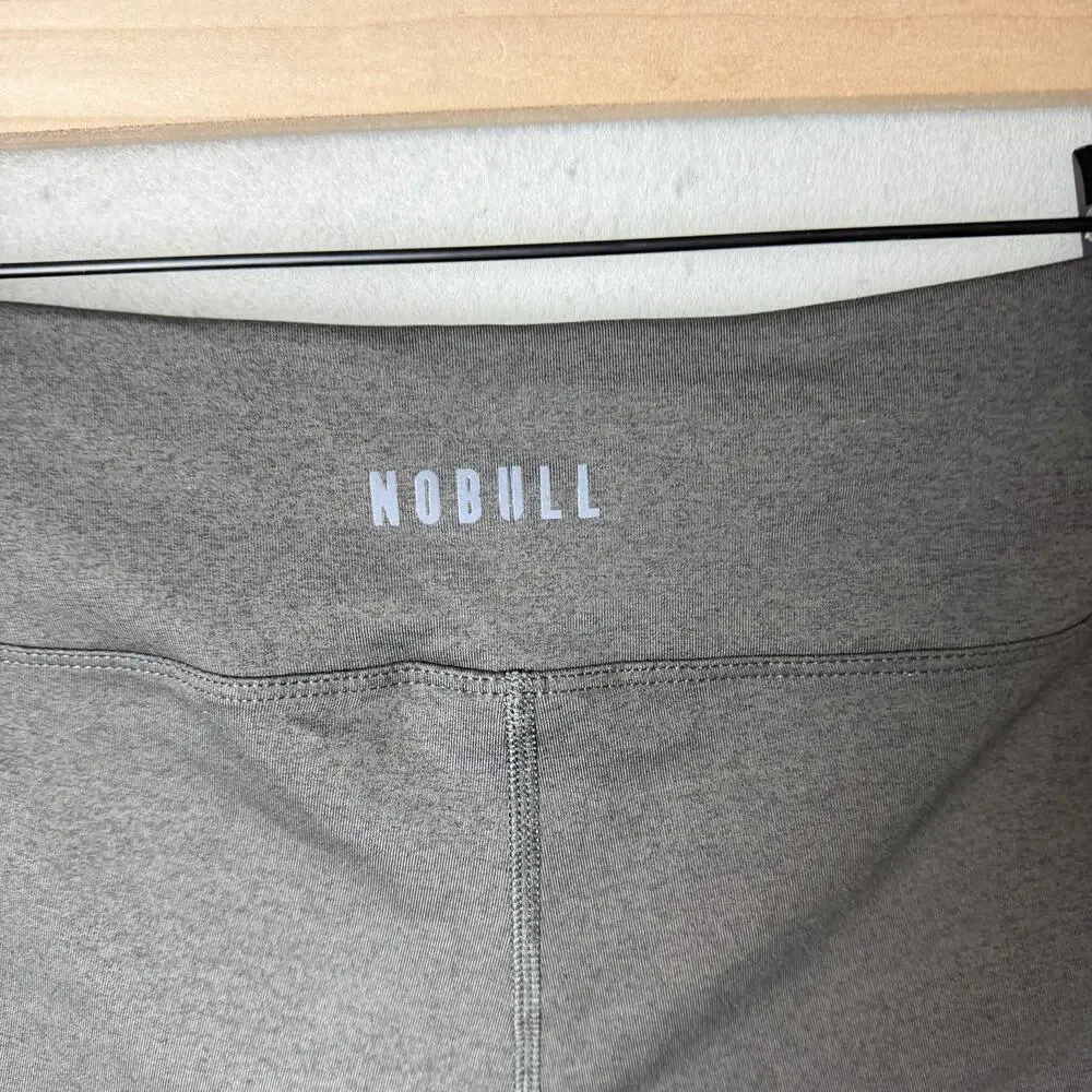 NOBULL Gray High Rise Shorts Compression Training Athletic Gym Womens size M